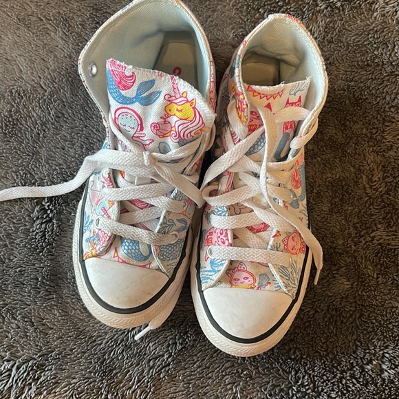 Girls Mermaid Converse - Picture 2 of 5